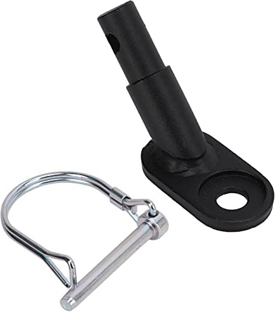 RiToEasysports Aluminum Alloy Bike Trailer Pair Attachment, Pin for Secure Transport of Small Ones on Baby Trailers and Most Bicycles Connect