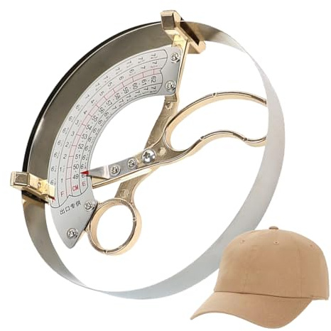Protoence Strumento Per Misurare La Taglia Dei Cappelli | Misuratore Circonferenza Testa | Righello Ad Alta Precisione Per La Circonferenza Interna Del Cappello Per Creazione Trapuntatura E Cucito