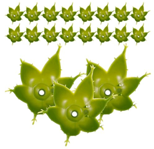 Homoyoyo Supports en Plastique pour Bouquets de Roses Artificielles Calices Verts Flexibles Lot de 60 Pièces Accessoires pour Compositions et Décorations d’Intérieur