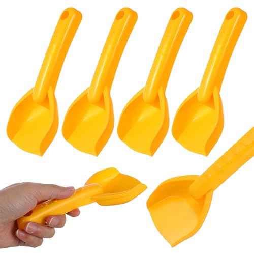 Toddmomy 10pcs Sand Beach Shovels Sandbox Toys Colorful Spade for Kids 18cm | Sand Shovels for Beach, Plastic Garden Spade for Backyard Garden Digging Sand Snow