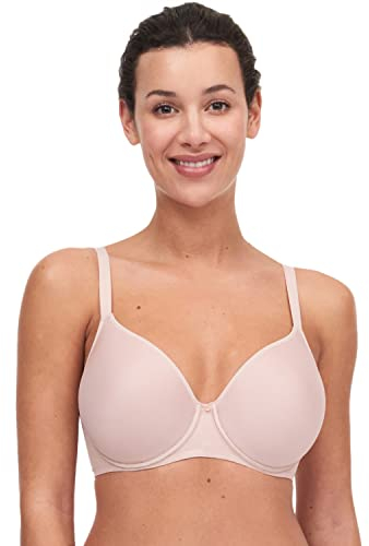 Chantelle Women's Comfort Chic Full Coverage Memory Bra, Rose, 40E