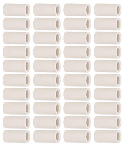 Dioche Pool Queue Ferrule Billard 40Pcs Fiber Billard Stick Pool Queue Ferrules Rohre Ersatzteile Reparatur Zubehör 13Mm 1In Pool Queue Ferrule 13Mm