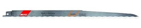 Pack of 2 - MPS Reciprocating Saw Blade Knife/Shaft with Texture for a Straight Clean Cut and Many Uses for Insulation Materials (Length 300 mm)
