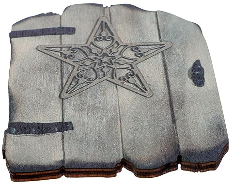 ABOOFAN Adornos De Puerta De Hadas De Madera Para Decoración De Jardín Puerta Creativa Para Jardín Para Decoración De Casa De Muñecas