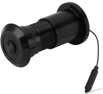 Bewinner Replacement 1080P Door Viewer Camera, Smart APP Home Security Video Camera, Two Way Talk Night Vision WiFi USB Cameras for Peephole Video Doorbells