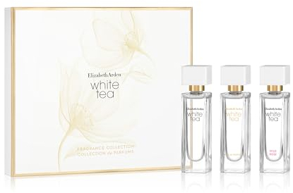 Elizabeth Arden, White Tea, blumiger und lebendiger Duft, 3 Miniaturen à 10 ml, Geschenk für Damen