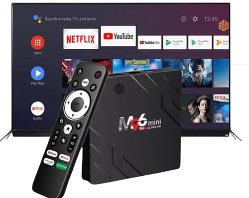 M96 Mini 8K Ultra HD Latest Android TV 13.Dual WiFi,2g/16g LED