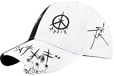 Sport Basecap Herren Damen Cap Baumwolle Baseball Caps Bedrucken Graffiti Kappe Cappies Snapback Baseballkappe Unisex Verstellbar Schildkappe Trucker Cap Capy mit Schirm Cape Hut Schirmmütze Hat