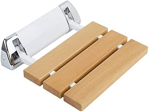 LSHYYDS Duschsitz Duschstühle für Senioren, Badewannen-/Duschklappsitz, Klappbarer Duschsitz Duschhocker Klappbar Wandmontage/B
