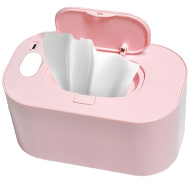 Feuchttuch Wärmer, Baby Feuchttücher wärmer mit Digitalanzeige, Stromversorgung über USB Wischtuchwärmer einstellbare Temperaturheizung (Konstante Temperatur)
