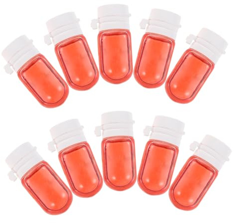 HAPINARY 10 Pièces Huiles Capillaires Parfumées Pour Femmes Mini Bouteilles D'huile Capillaire Parfumée Huile Essentielle Cheveux Bouclés Red