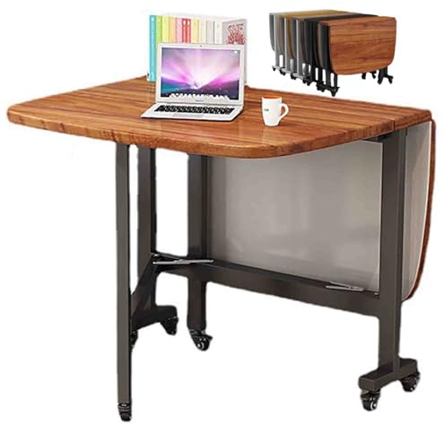Tavolo da cucina pieghevole con sedie, soluzione salvaspazio per interni ed esterni, compatto, versatile ed elegante, per lavoro, studio e pasti in famiglia