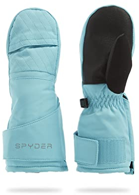 Spyder Baby Mädchen Cubby Ski-Fäustling (Kleinkind), Bahama Blue, Groß