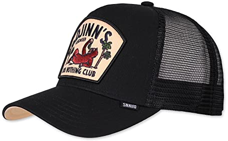 Djinns - DNC Sloth (Black) - Trucker Cap Meshcap Hat Kappe Mütze Caps