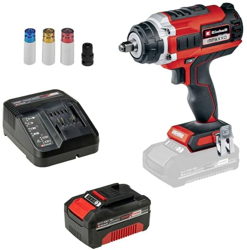 Einhell Professional Power X-Change IMPAXXO 18/400 + 4,0Ah PXC Starter Kit 4326441 Akku-Schlagschrau