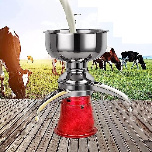 Machine à Lait laitier, séparateur de crème électrique, centrifugeuse à crème de Lait, centrifugeuse de Cuisine, pour Lait de Vache Frais de chèvre, transformant Le Lait