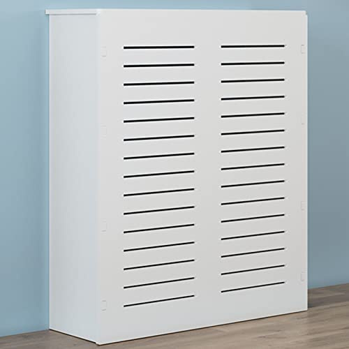 Radiator Cover Protective Heating Cabinet Storage Shelf, Heater 3-Sided Cover Cabinet, Wall Cupboard Storage Shelf Protective Cover, for Living Room Bedroom Home Office Furniture Decor
