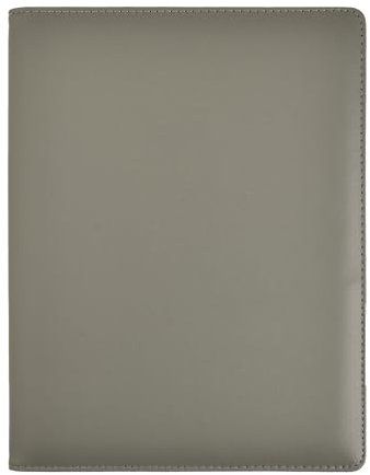 Arpan A4 Professionelle Sichtbuchmappe für Präsentation, Kunstwerke, Interviews, CVS – A4 Sichtmappe mit 48 Taschen – 96 Seiten (Grau)