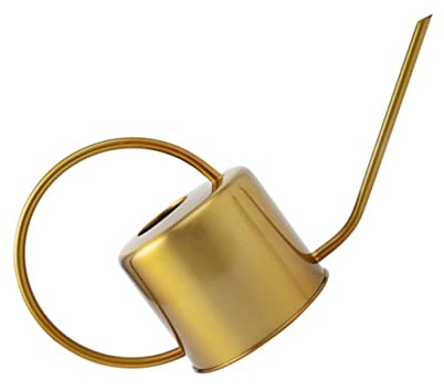Toddmomy Arrosoir De Jardin en Laiton 1300 ML à Long Bec pour Arrosage De Fleurs/Plantes, Pulvérisateur Solide Et Pratique pour Usage Extérieur Intérieur