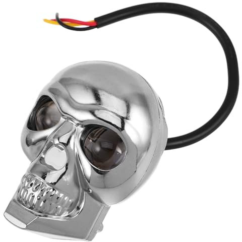 iplusmile Foco De Motocicleta Lámpara De Calavera Led Lámpara Delantera De La Motocicleta Faro Universal Para Moto Bombillas De Faros Led Lente De Computadora
