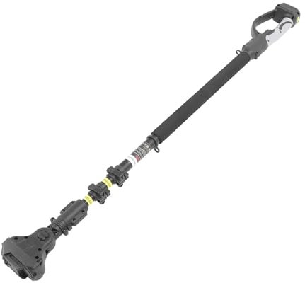 Luocute Elektrischer Stangen Säge Teleskopstangen Sägepol, Schnitt Teleskopstange Hochzweig Elektrische Kettensägen mit 180 Grad Einstellbar für BL1830B BL1840B BL1850B Batterien