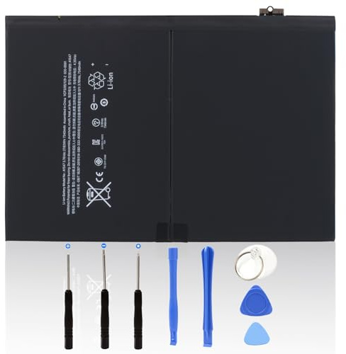 A1547 A1566 A1567 Akku Kompatibel mit iPad Air 2, 2. Generation, iPad 6, 6. Generation, A1893 A1954, MGKL2LL/A MGKL2B/A MGKM2LL/A MGLW2LL/A MGL12LL/A MGTX2LL/A MGTY2LL/A MH0W2LL/A MH1J2LL/A