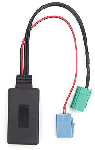 aqxreight Adattatore Audio Automatico 5.0 Cavo Aux per Espace Laguna ISO 6pin 8pin Connettore Compatibile con Radio di Aggiornamenti con Opzione Aux Compatta e Facile Installare