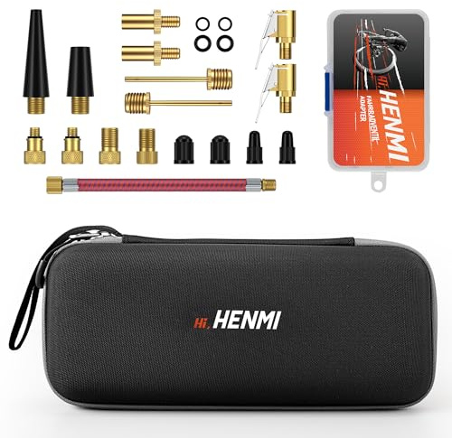HENMI Tragbar Hart Tasche (Nur Hülle,Ohne Pumpe) | Wasserdicht Kompatibel mit Bosch Elektrische Luftpumpe, Mini Kompressor, EasyPump