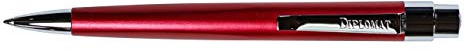 DIPLOMAT - Kugelschreiber Magnum feuerrot - Schick und elegant - 2-Jahre-Garantie - Rot
