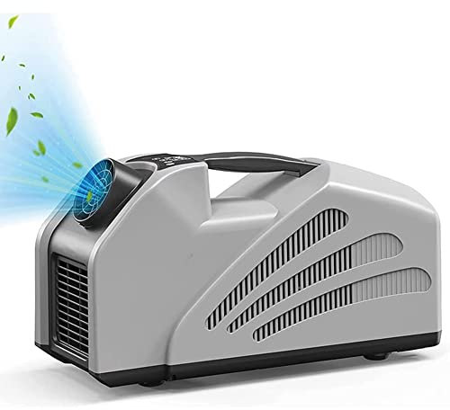 HYQNG Condizionatore d'aria portatile,condizionatore d'aria per camper,dispositivo di raffreddamento dell'aria esterna mobile 2350btu,24v 240w a basso consumo energetico per viaggi in tenda