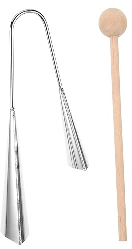 VICASKY Metall-kuhglocke Als Schlaginstrument Für Erwachsene Klarer Klang Zum Üben Für Musikveranstaltungen Robust Und Langlebig