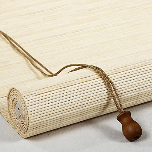 Bambu romerska rullgardiner ljusfiltrering integritet för fönster och dörrar balkong och 125 x 240 cm eleganta och funktionella fönsterbehandlingar