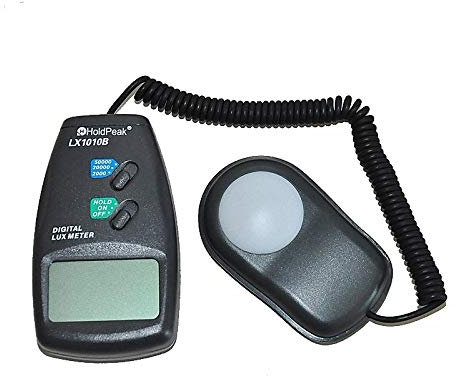 Digitales Luxmeter LX1010B schwarz mit Tasche
