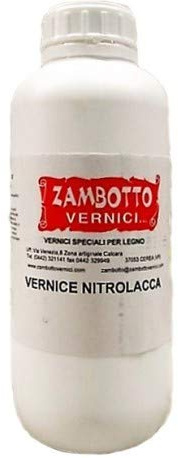 ZAMBOTTO VERNICI Nitrolack für Holz, 1 und 5 Liter, 1 l