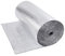 Dripex Isolante Termico 1m x 10m, Isolante Radiatori di Alluminio Bifacciale a Bolle 4mm, Pannello Termoriflettente per Pareti dei Termosifoni, Porte, Finestre, Pavimenti, Tetti