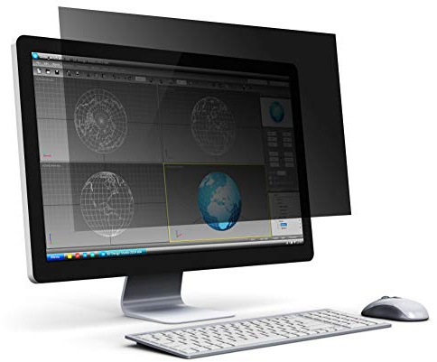 Annadue 22 Computer Privacy Screen Filter, Anti-G_lare, Anti-Scratch, 16:10 Anti-Peeping Film, UV and Blue Light Screen Protector, for Computer Widescreen Monitor