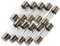 SeKi Fusibles de vidrio de 0,5 A (500 mA), 5 x 20 mm, 10 unidades, 250 V