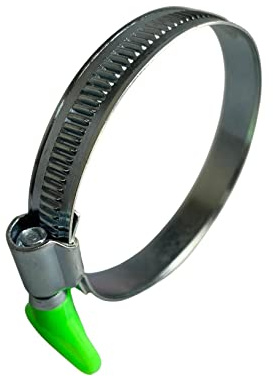 Boltza® Thumb Screw/Wing Hose Pipe Clip Jubilee Clamp 50-70mm (12MM BW) x4