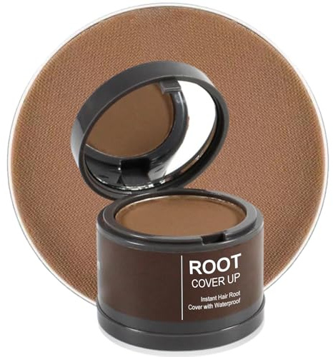 Enhance Hairline Brown Hair Color Shadow Cover - Instantly Hide Gray Root, Thin Hair Touch-Up - Hairline Powder - 4g