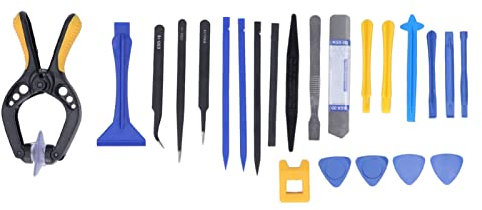 Pincettes à Souder Antimagnétiques en Acier Inoxydable, 6 Pièces, Ensemble incurvé Résistant à la Chaleur avec Différentes Pointes, pour Joints de Soudure, Réparation de Circuits