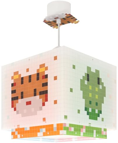 Dalber kinderlampe Pendelleuchte Hängelampe Little Pixel Tiere