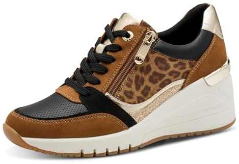 Marco Tozzi Damen 2-23765-45 Sneaker, Nut Comb, 39 EU