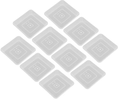 ibasenice 10piezas Bandejas para Platillos De Plantas Bandejas Prácticas para Plantas y Bonsáis para Macetas para Agua Plato para De Interior