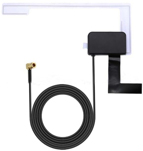 DAB Car Antenna SMB 3 Meters Digital Radio Active Antenna FM/AM Car Radio Aerial Antennas Glass Windscreen Mount for Pioneer Clarion JVC Kenwood Alpine