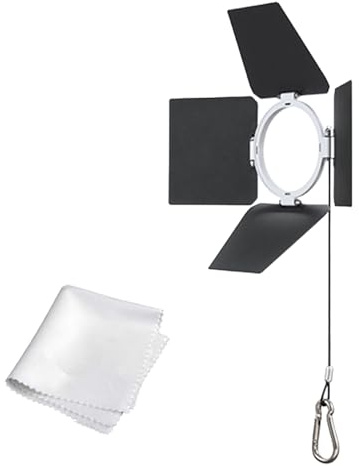 Godox ML-B4 Barn Door for GODOX Mount LED Video Lights | Light Control Accessory Compatible with ML100Bi ML100R ML80BI ML150BI ML60IIBi ML60 ML60BI ML30 ML30Bi and More