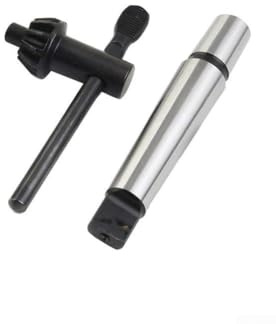 Portabrocas de alta resistencia de 0,5 a 13 mm con vástago de 2 MT, soporte de herramientas MT2-B16 y llave incluidas, alto para máquina de perforación o husillo de torno