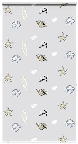 Tenda a rullo per finestra per interni, con cassetta, 130 x 240 cm, larghezza tessuto 126 cm, tenda oscurante per camera da letto e bagno