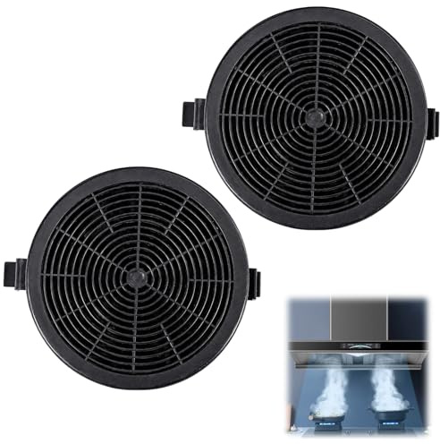 2 Pack Cooker Hood Filter Replacement, Filter for Extractor Fan Cooker Hood | Removes Odour & Grease Replacement Filter for Kitchen Ventilation