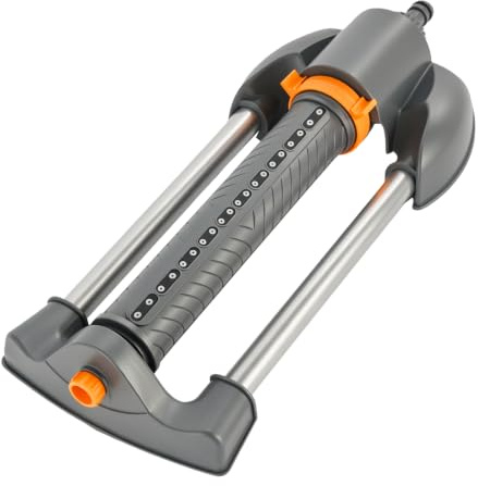 XTDMJ Fyrkantig sprinkler, trädgårdsgräsmatta, sprinkler, 20 munstycken, gräsmatta, sprinkler, trädgård för vattningsområden på 110–250 m², bekväm gräsmatta sprinkler metall gräsmatta sprinkler med