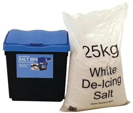 30 Litre Grit Bin and 25kg Salt Kit 389113